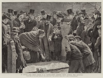 Een Oude Goede Vrijdag Traditie bij St Bartholomew